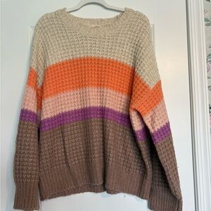 EUC Universal Crew Neck Sweater and Hat Size XL